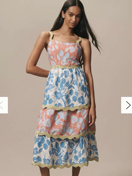 FARM Rio Dresses & Skirts - FARM Rio Linen Blend Dress